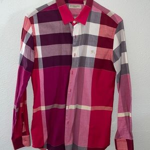 Womens Burberry flannel